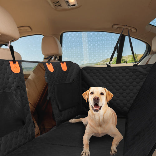 Waterproof 600D Oxford dog seat cover with mesh window